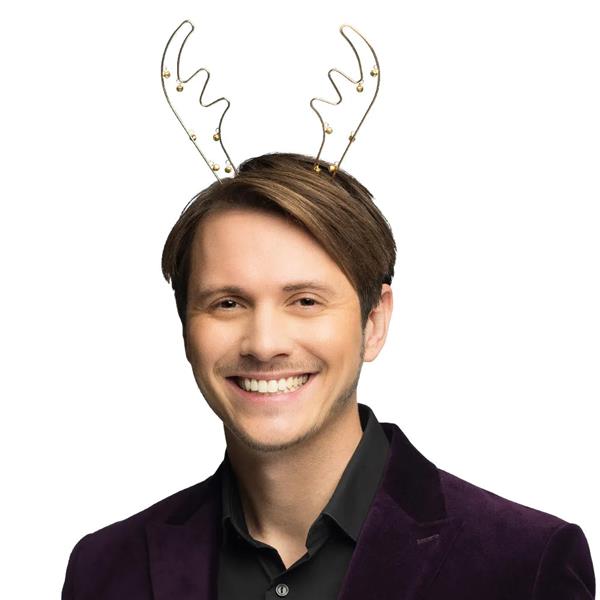 Grote foto metalen diadeem jingle reindeer verzamelen overige verzamelingen