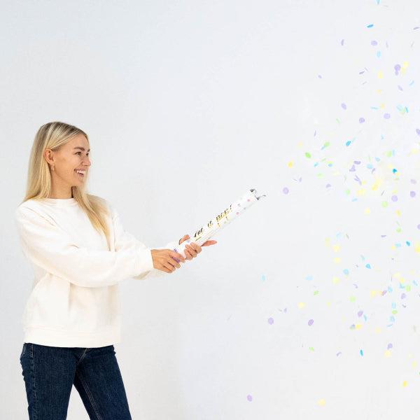 Grote foto confetti papier rond meerkleurig 40 cm verzamelen overige verzamelingen