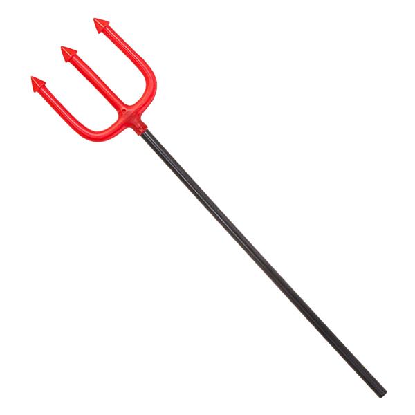 Grote foto halloween drietand rood 58cm verzamelen overige verzamelingen