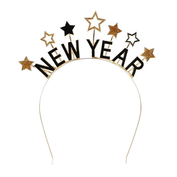 Grote foto happy new year haarband volwassenen verzamelen overige verzamelingen