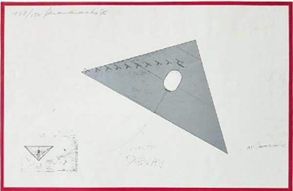 Grote foto nieuw werk van roger raveel en panamarenko antiek en kunst overig
