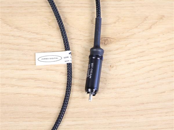 Grote foto jorma design digital 75 ohm audio interconnect rca 1 0 metre audio tv en foto onderdelen en accessoires