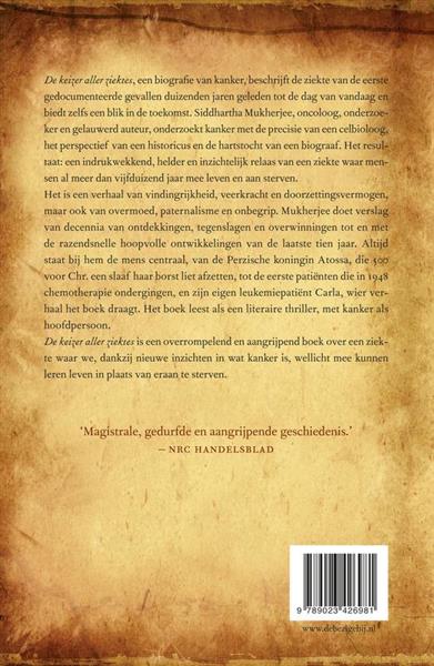 Grote foto de keizer aller ziektes boeken literatuur