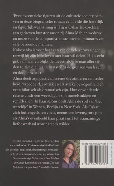 Grote foto de waanzinnige liefde van alma mahler en oskar kokoschka boeken overige boeken