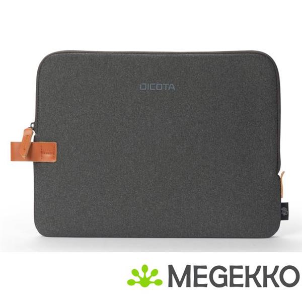 Grote foto dicota d31930 rpet laptoptas 35 6 cm 14 buidelzak antraciet computers en software overige computers en software
