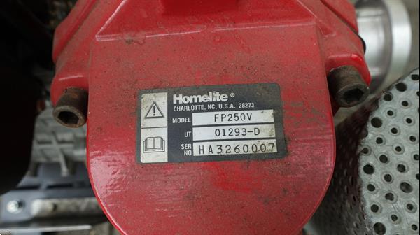 Grote foto homelite fp250v waterpomp met briggs en stratton motor agrarisch pompen