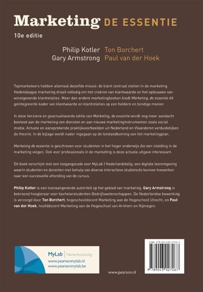 Grote foto marketing de essentie 10e editie met mylab nl toegangscode boeken overige boeken