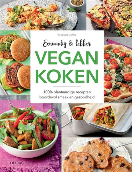 Grote foto vegan koken eenvoudig en lekker boeken kookboeken