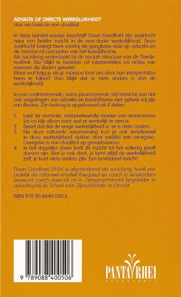 Grote foto advaita of directe werkelijkheid boeken overige boeken