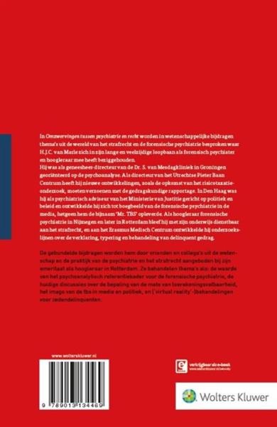Grote foto omzwervingen tussen psychiatrie en recht boeken wetenschap