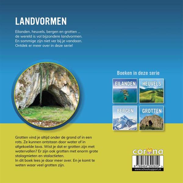 Grote foto grotten landvormen boeken overige boeken