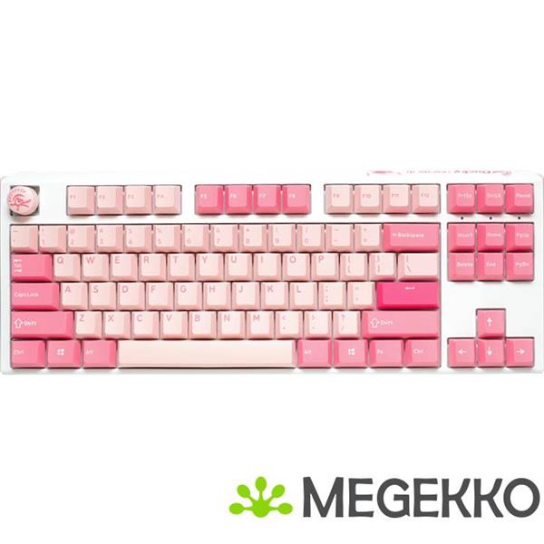 Grote foto ducky one 3 tkl gossamer pink mx ergo clear computers en software toetsenborden
