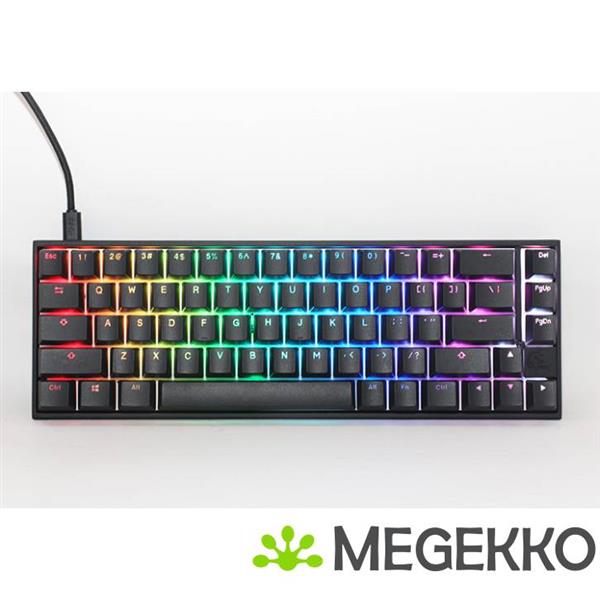 Grote foto ducky mecha pro sf rgb zwart cherry mx speed silver us international computers en software toetsenborden