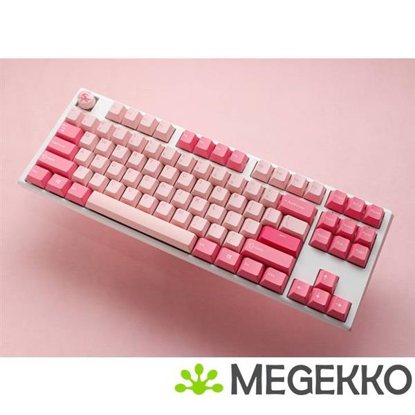 Grote foto ducky one 3 tkl gossamer pink mx ergo clear computers en software toetsenborden