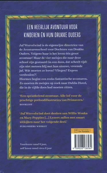 Grote foto de avonturenschool van juf wervelwind boeken jeugd 13 jaar en ouder