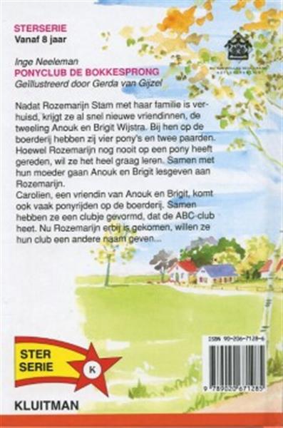 Grote foto ponyclub de bokkesprong sterserie boeken jeugd 13 jaar en ouder