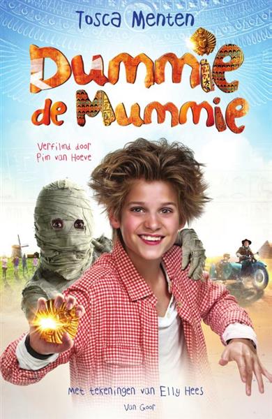 Grote foto dummie de mummie en de gouden scarabee dummie de mummie boeken jeugd 13 jaar en ouder