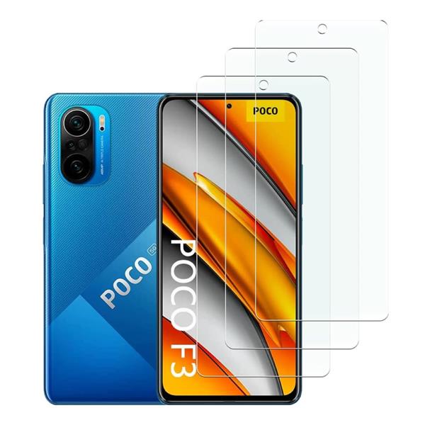 Grote foto 4 pack xiaomi poco f3 screen protector tempered glass telecommunicatie mobieltjes