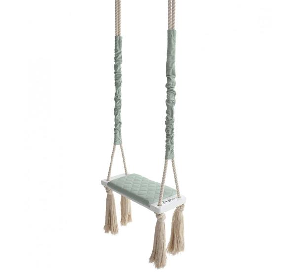 Grote foto junior schommel woodswing mintgreen deur kozijn 2m kinderen en baby overige