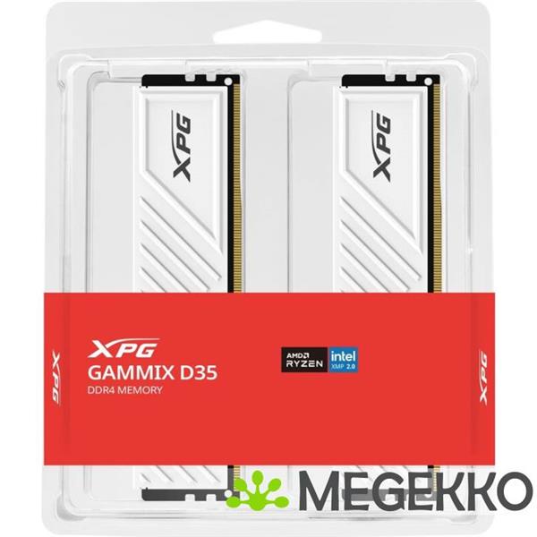 Grote foto xpg ddr4 gammix d35 2x32gb 3600 cl18 wit computers en software overige computers en software