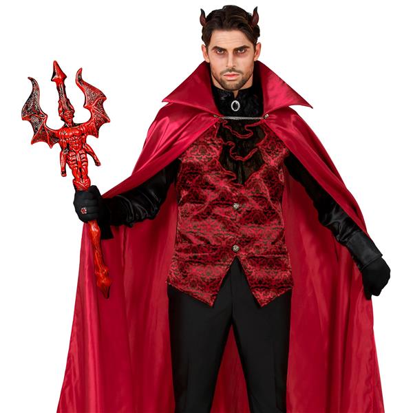 Grote foto halloween drietand rood duivel verzamelen overige verzamelingen