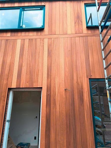 Grote foto ayous thermowood gevelbekleding 15mmx130mm 43 doe het zelf en verbouw hout en planken