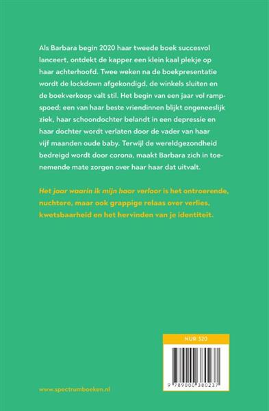 Grote foto het jaar waarin ik mijn haar verloor boeken overige boeken