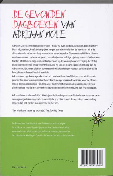 Grote foto de gevonden dagboeken van adriaan mole 33 1 3 jaar de dagboeken van adrian mole 7 boeken overige boeken