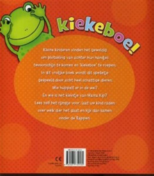 Grote foto mijn allereerste kiekeboeboek met lieve dieren boeken jeugd 13 jaar en ouder