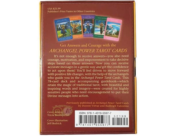 Grote foto archangel power tarot radleigh valentine boeken overige boeken