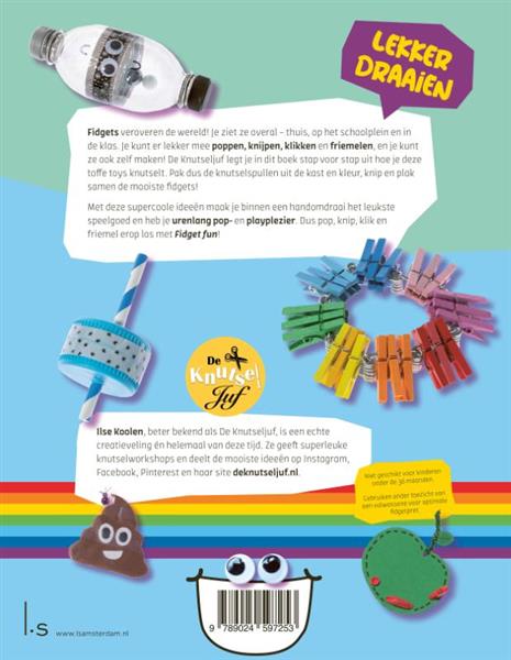 Grote foto fidget fun de knutseljuf boeken overige boeken