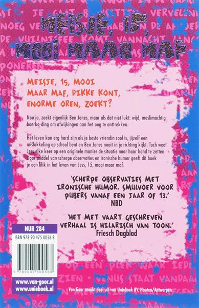 Grote foto meisje 15 mooi maar maf meisje reeks 1 boeken jeugd 13 jaar en ouder