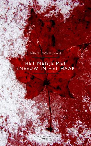 Grote foto het meisje met sneeuw in het haar boeken thrillers