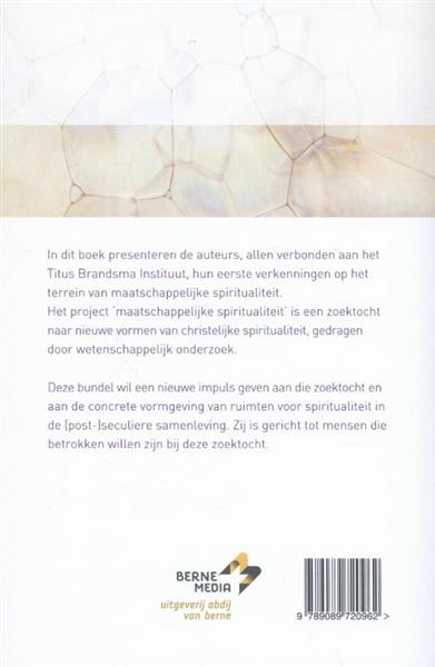 Grote foto ruimte voor maatschappelijke spiritualiteit boeken overige boeken