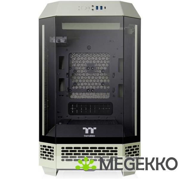 Grote foto thermaltake the tower 250 matcha green mini tower groen computers en software behuizingen en kasten