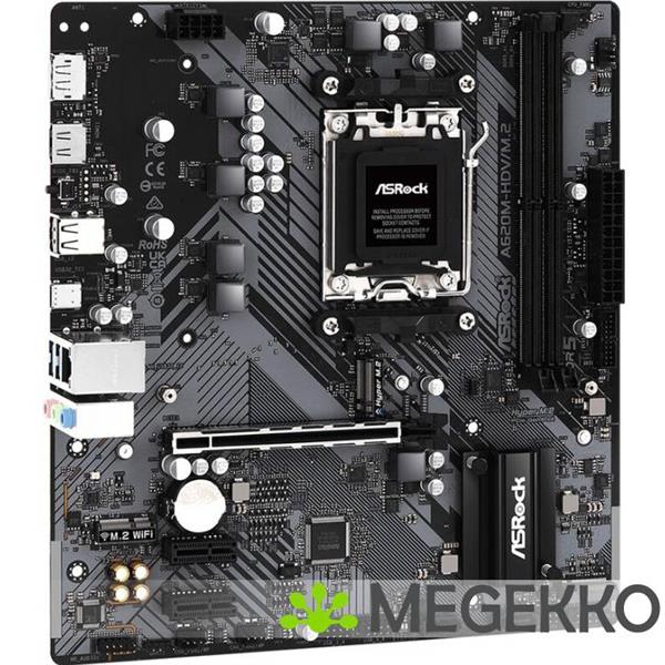 Grote foto asrock a620m hdv m.2 computers en software moederborden