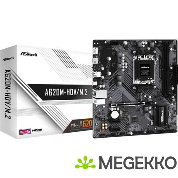 Grote foto asrock a620m hdv m.2 computers en software moederborden