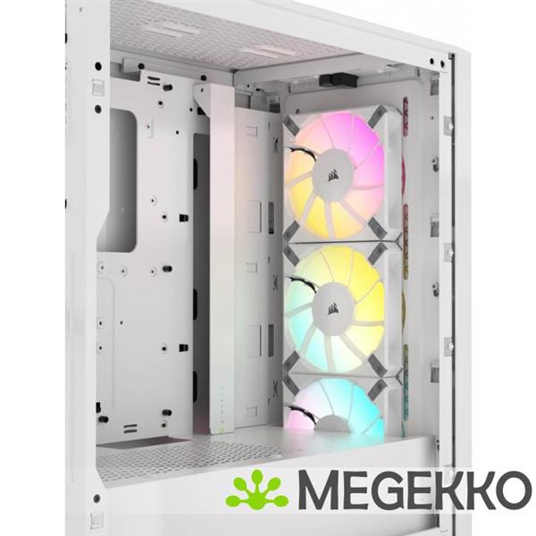 Grote foto corsair 4000d rgb airflow white computers en software behuizingen en kasten