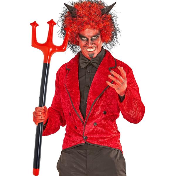 Grote foto halloween drietand duivel 1 05m verzamelen overige verzamelingen