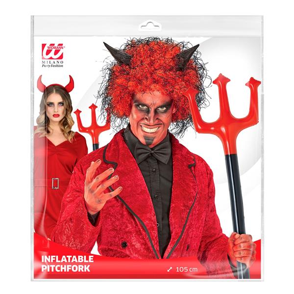 Grote foto halloween drietand duivel 1 05m verzamelen overige verzamelingen