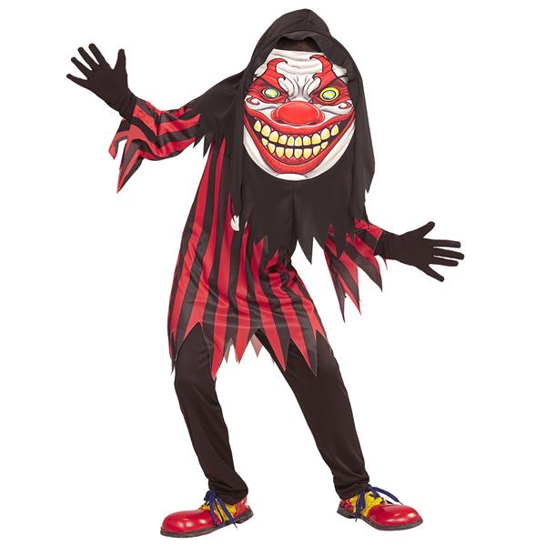 Grote foto halloween kostuum rood zwart kind clown verzamelen overige verzamelingen