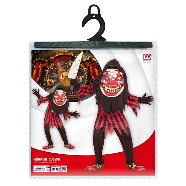 Grote foto halloween kostuum rood zwart kind clown verzamelen overige verzamelingen