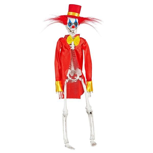 Grote foto halloween skelet clown 40cm verzamelen overige verzamelingen