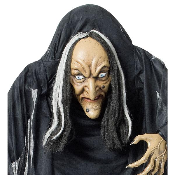 Grote foto halloween pop heks met bochel 1 4m verzamelen overige verzamelingen