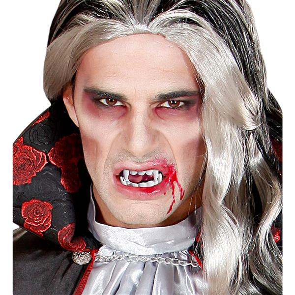 Grote foto halloween nep tanden zwart rood vampier verzamelen overige verzamelingen