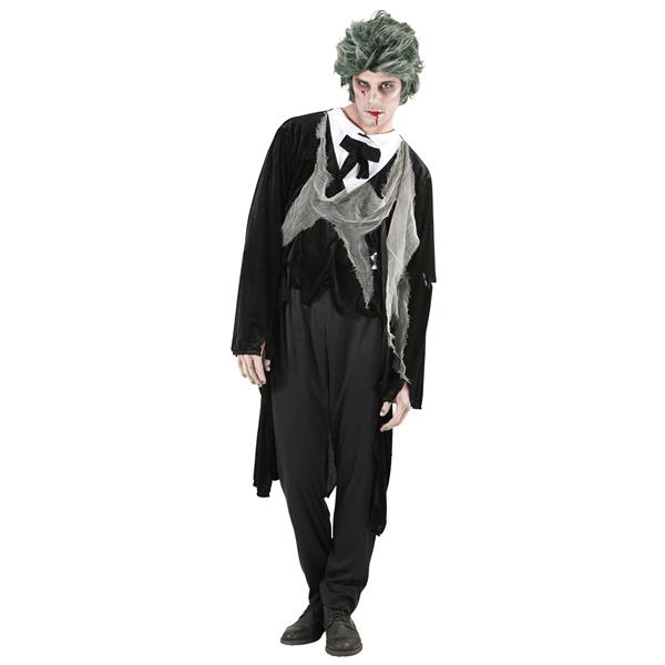 Grote foto halloween kostuum heren zombie 4 delig verzamelen overige verzamelingen