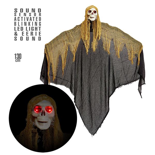 Grote foto halloween pop magere hein met licht en geluid 1 3m verzamelen overige verzamelingen
