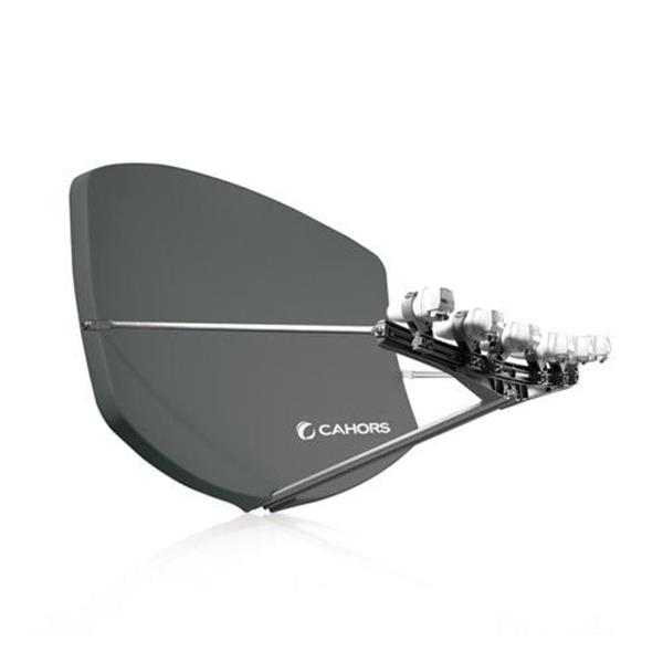 Grote foto cahors visiosat big bisat kleur antraciet telecommunicatie satellietontvangers