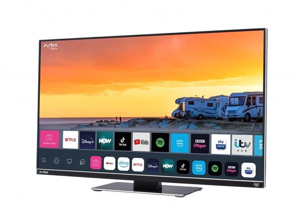 Grote foto avtex w 249ts 24inch webos full hd smart tv audio tv en foto overige tv