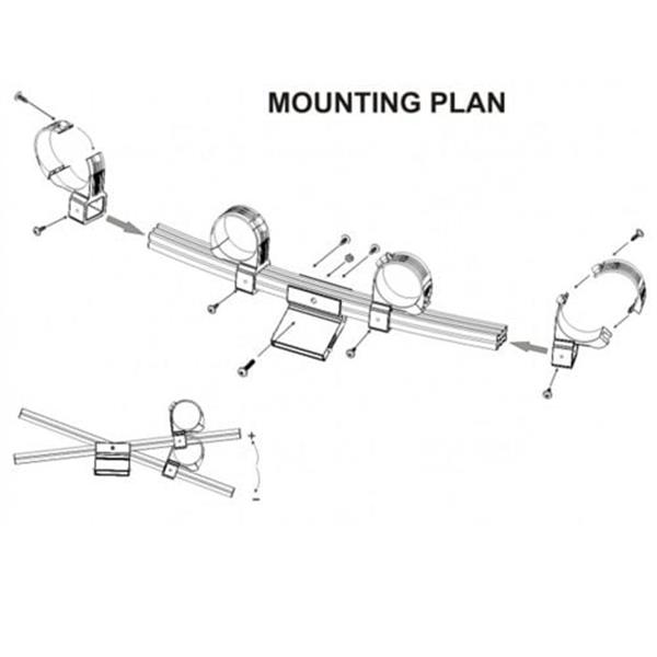 Grote foto sab 4 lnb multifeedhouder mfts4 telecommunicatie satellietontvangers